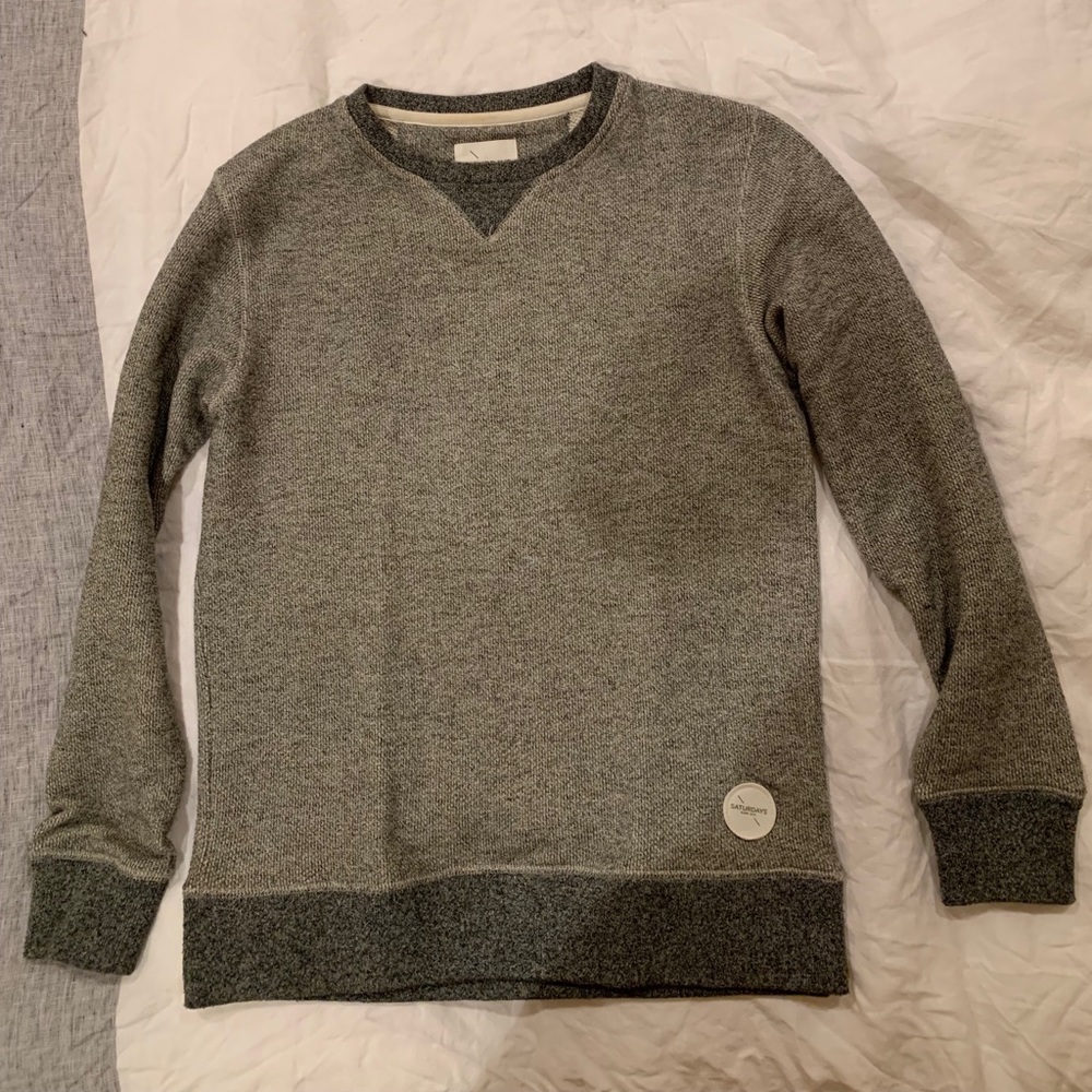 Saturdays Surf grey sweater/sweatshirt